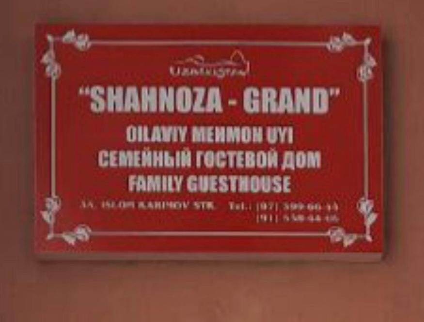 Hotel Shahnoza Grand Samarkand Exterior foto